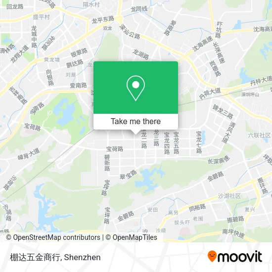 棚达五金商行 map