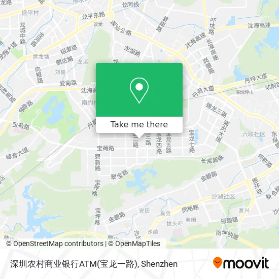 深圳农村商业银行ATM(宝龙一路) map