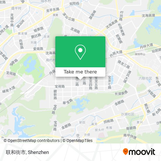 联和街市 map