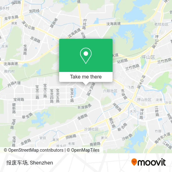 报废车场 map
