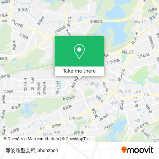 雅姿造型会所 map