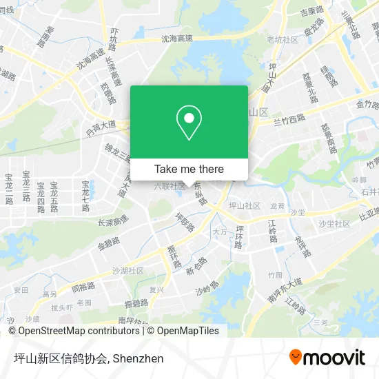 坪山新区信鸽协会 map