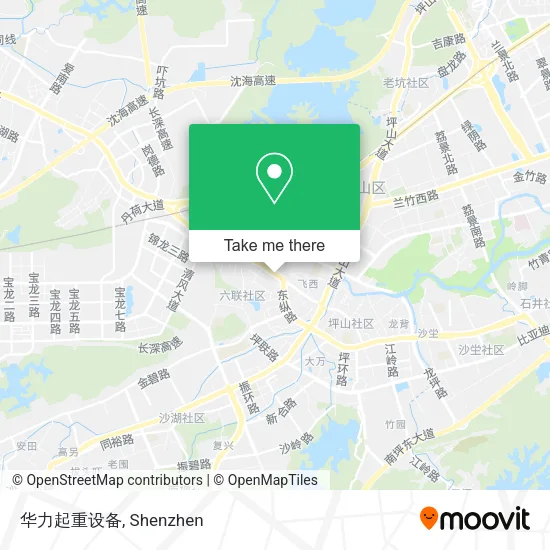华力起重设备 map