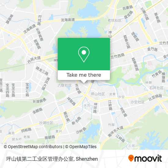 坪山镇第二工业区管理办公室 map