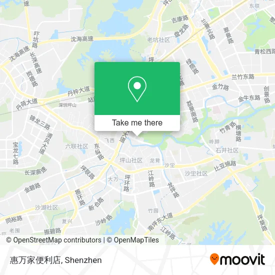 惠万家便利店 map