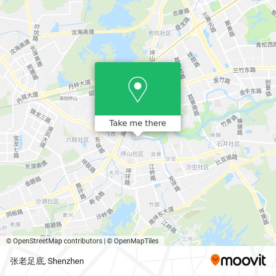 张老足底 map