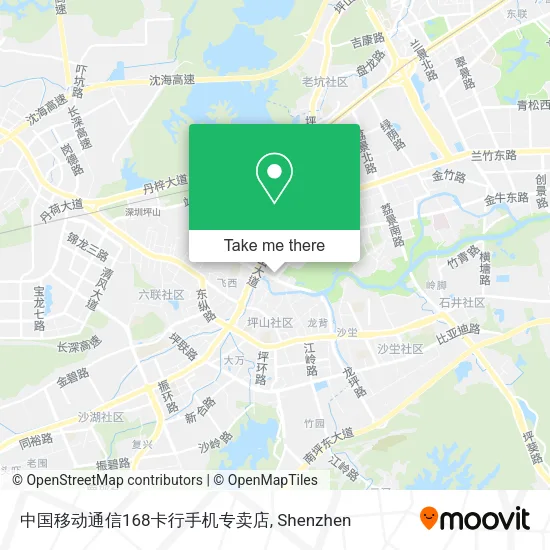 中国移动通信168卡行手机专卖店 map