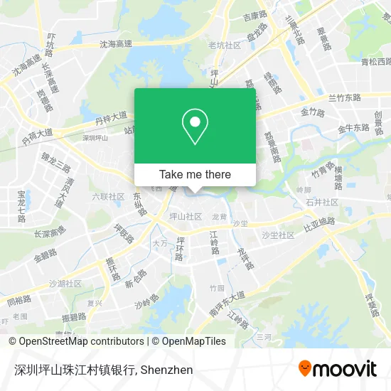深圳坪山珠江村镇银行 map