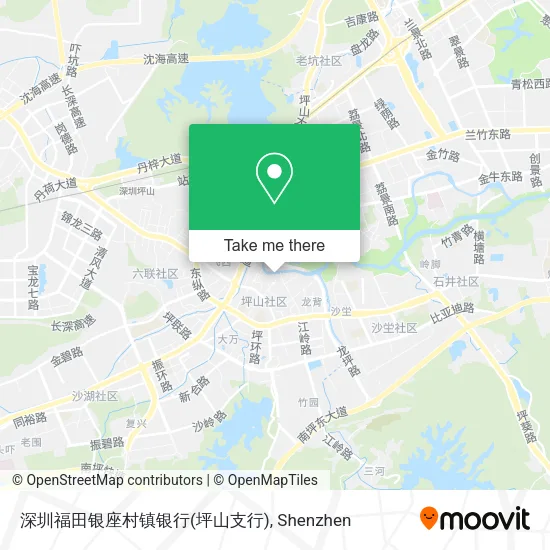 深圳福田银座村镇银行(坪山支行) map