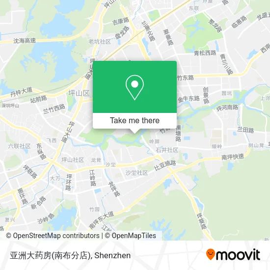 亚洲大药房(南布分店) map