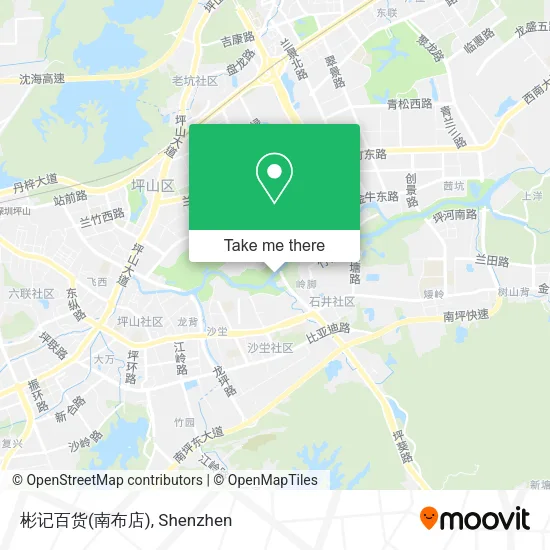 彬记百货(南布店) map