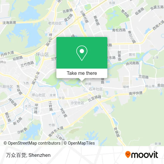 万众百货 map