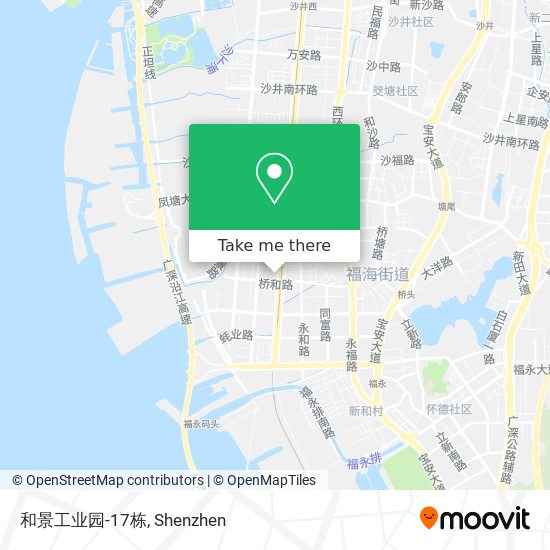 和景工业园-17栋 map