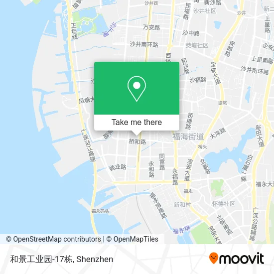 和景工业园-17栋 map