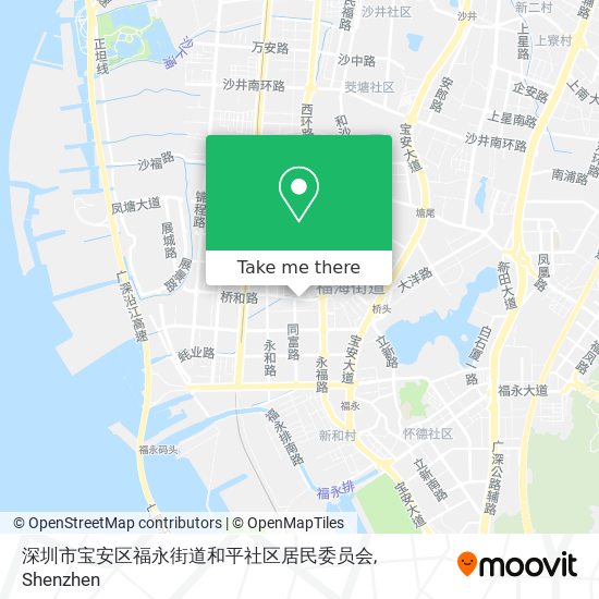 深圳市宝安区福永街道和平社区居民委员会 map