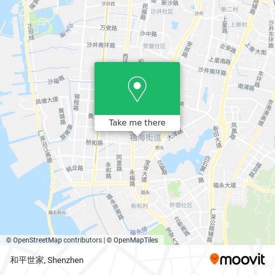 和平世家 map