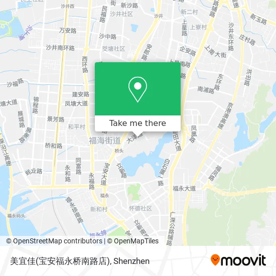 美宜佳(宝安福永桥南路店) map