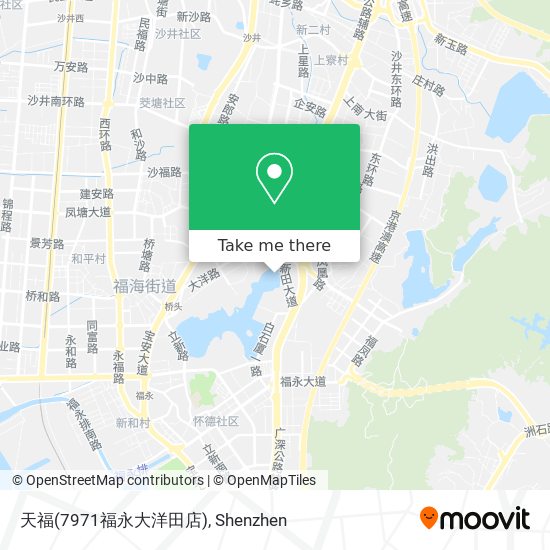 天福(7971福永大洋田店) map