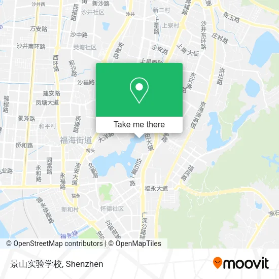 景山实验学校 map