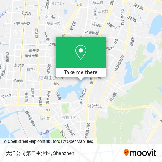 大洋公司第二生活区 map