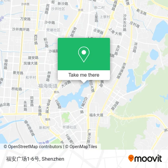 福安广场1-6号 map
