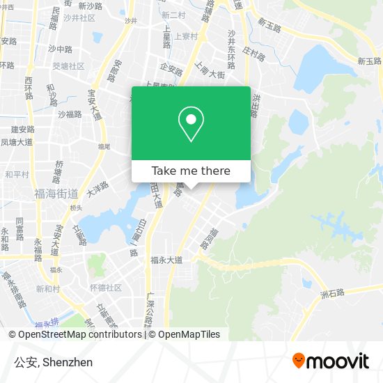 公安 map