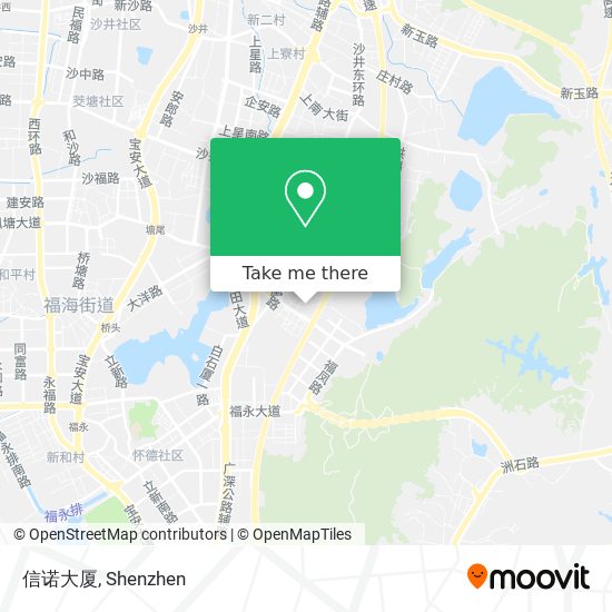信诺大厦 map