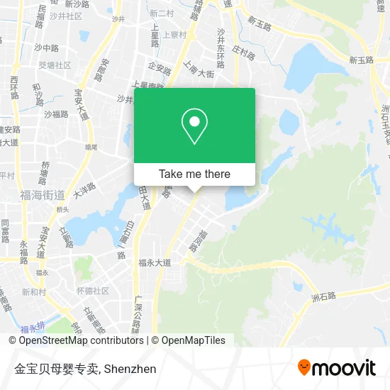 金宝贝母婴专卖 map