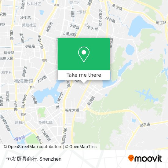 恒发厨具商行 map