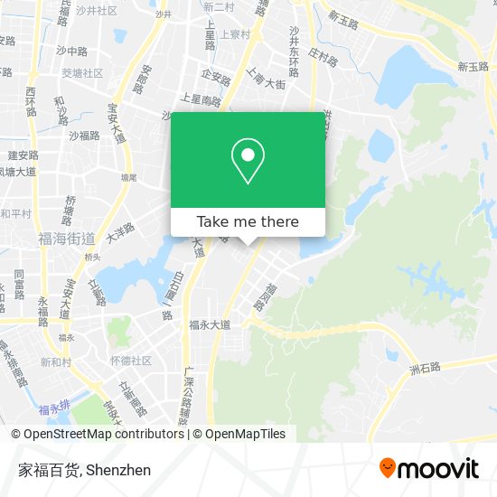 家福百货 map