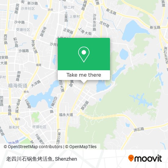 老四川石锅鱼烤活鱼 map