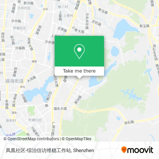 凤凰社区-综治信访维稳工作站 map