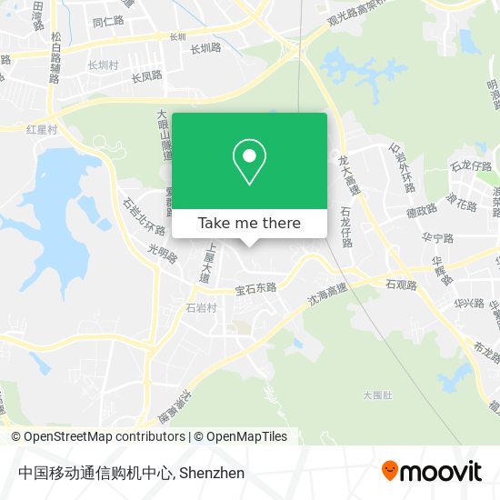 中国移动通信购机中心 map