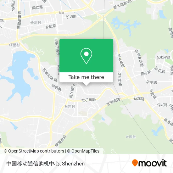 中国移动通信购机中心 map