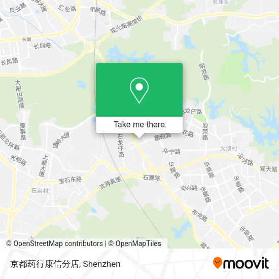 京都药行康信分店 map