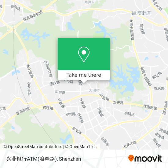 兴业银行ATM(浪奔路) map