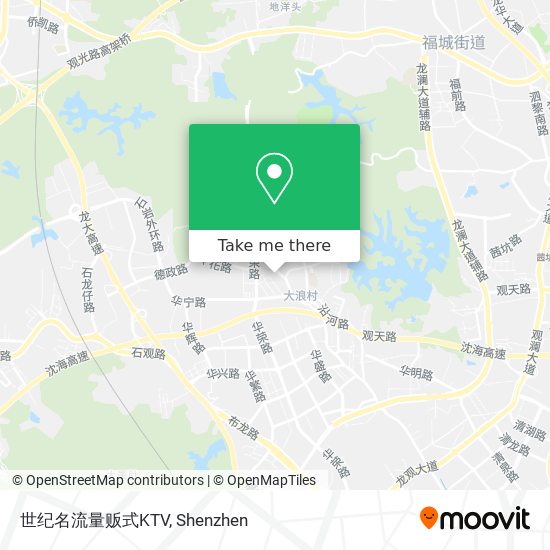 世纪名流量贩式KTV map