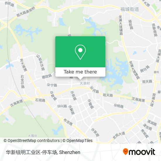 华新锐明工业区-停车场 map