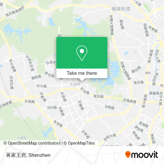 蒋家王府 map