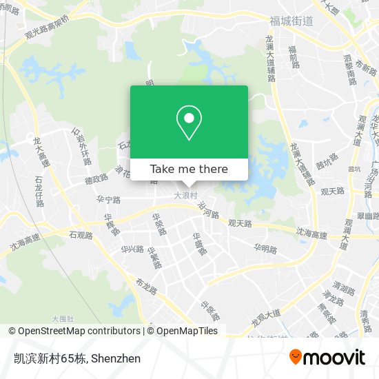 凯滨新村65栋 map