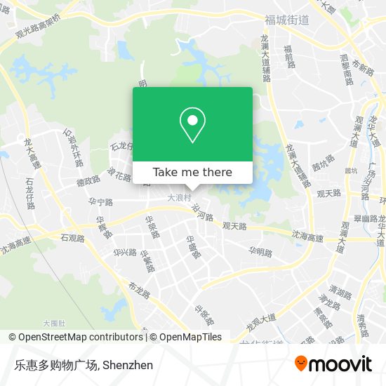 乐惠多购物广场 map