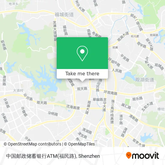 中国邮政储蓄银行ATM(福民路) map