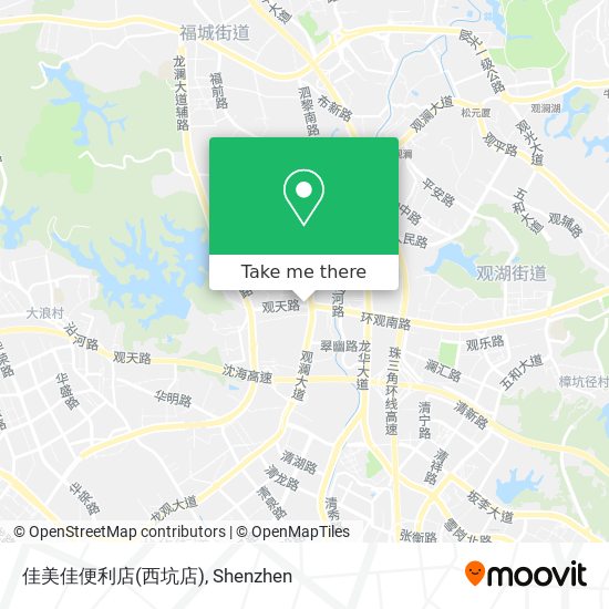 佳美佳便利店(西坑店) map