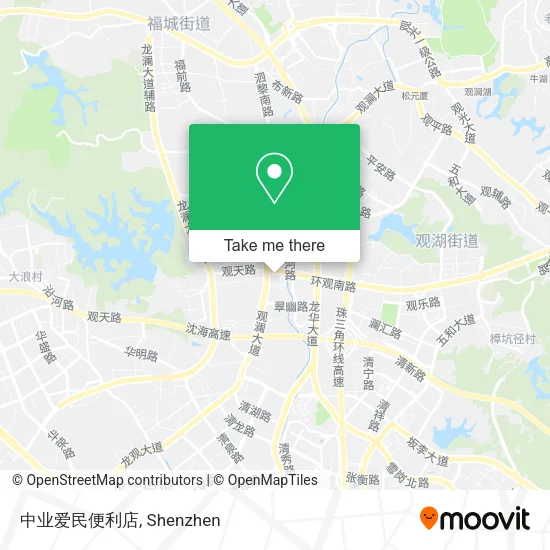 中业爱民便利店 map