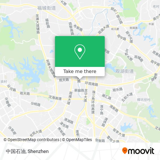 中国石油 map