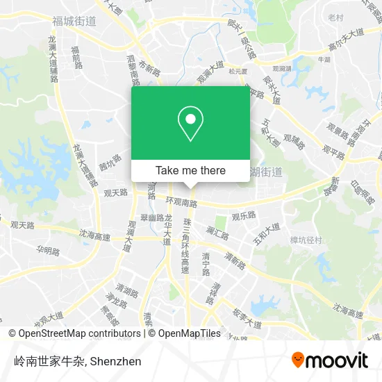 岭南世家牛杂 map