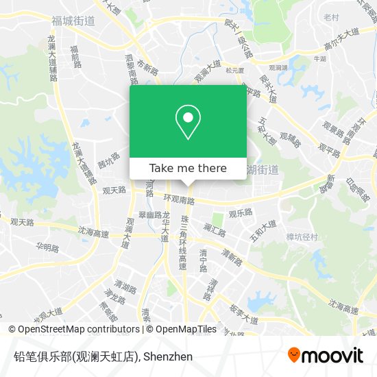 铅笔俱乐部(观澜天虹店) map