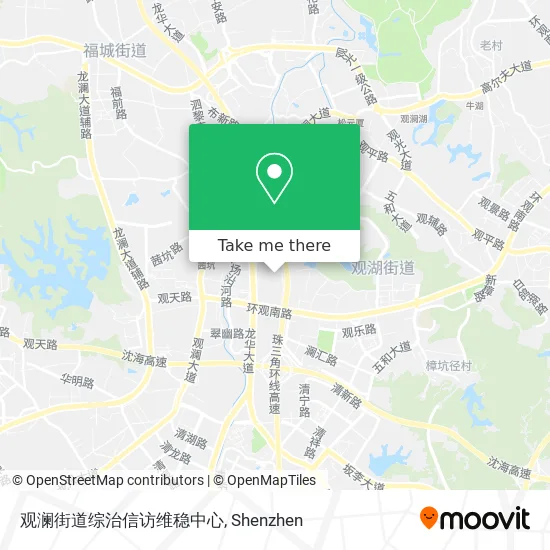 观澜街道综治信访维稳中心 map