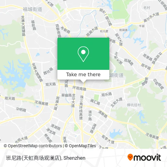 班尼路(天虹商场观澜店) map