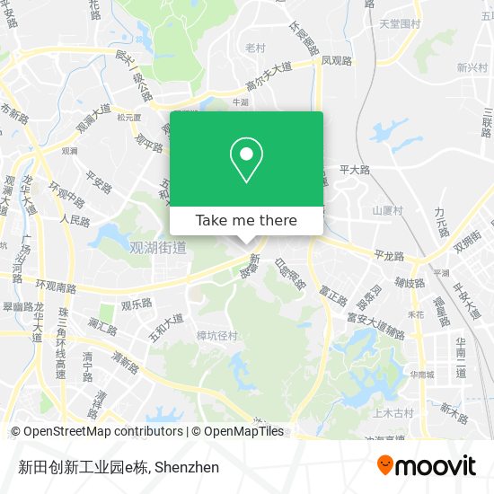 新田创新工业园e栋 map